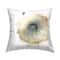Stupell Industries Abstract Poppy Flower Blossom Shape Throw Pillow, 18" x 18"